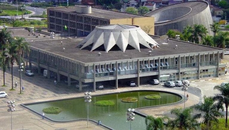 prédio da Câmara de Santo André