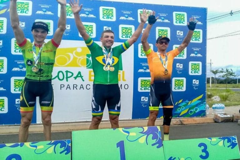 Atleta de São Caetano ganha título de paraciclismo