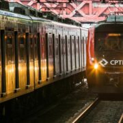 Trem da CPTM operou com lentidão após furto de cabos  