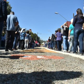 Atividades da igreja católica contaram com 4 mil fiéis em Ribeirão Pires