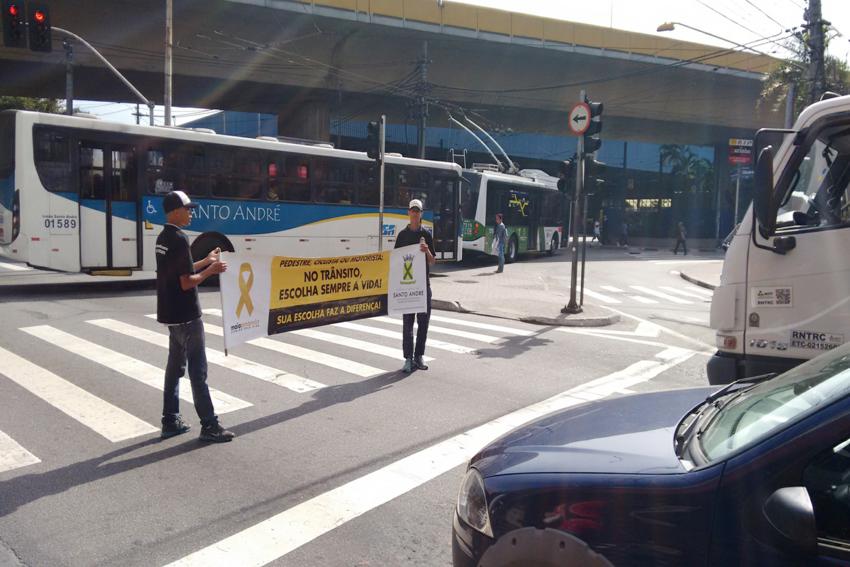 Santo André reduz em 36% número de mortes em trânsito