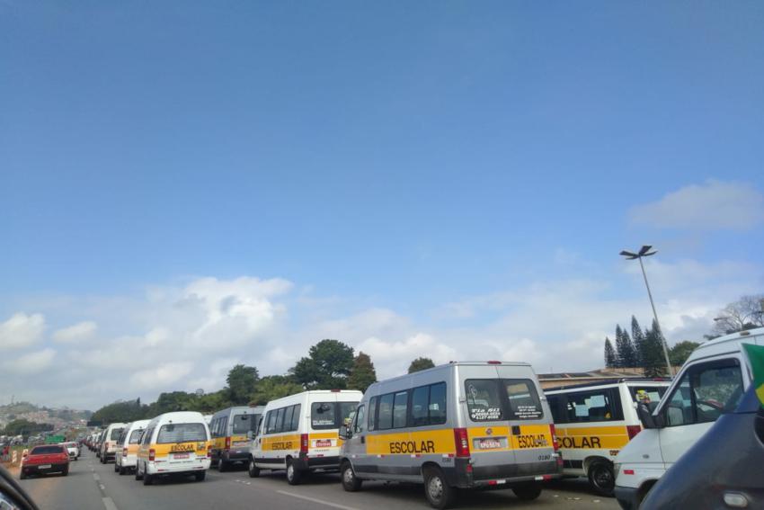 Transporte escolar é suspenso em Ribeirão Pires