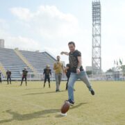 Futebol americano é disputado em Santo André