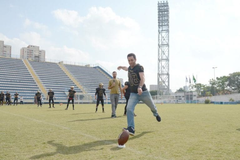 Futebol americano é disputado em Santo André