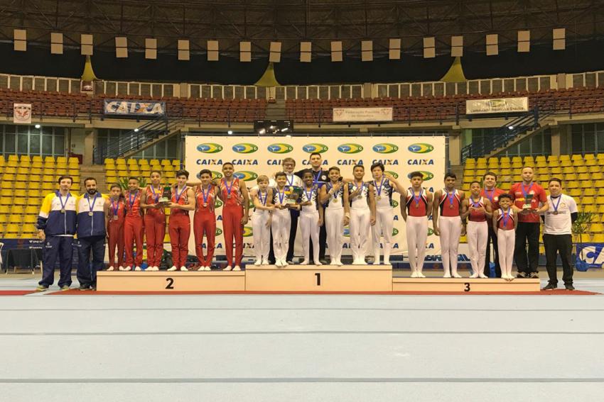 S.Caetano conquista várias medalhas no Campeonato Brasileiro de Ginástica