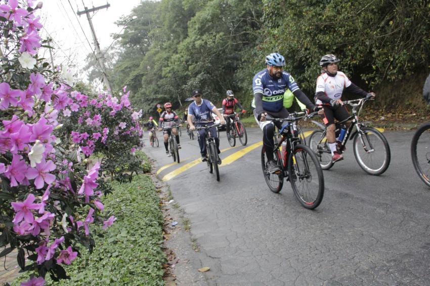 passeio ciclístico