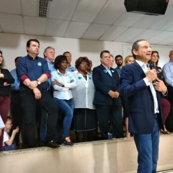 Em São Caetano, Skaf diz que não fez coligação para evitar toma lá dá cá