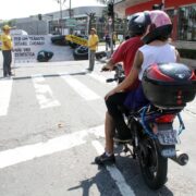 Após 11 mortes no trânsito, Sto.André faz campanha Motociclista Responsável