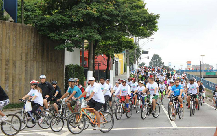 passeio ciclístico