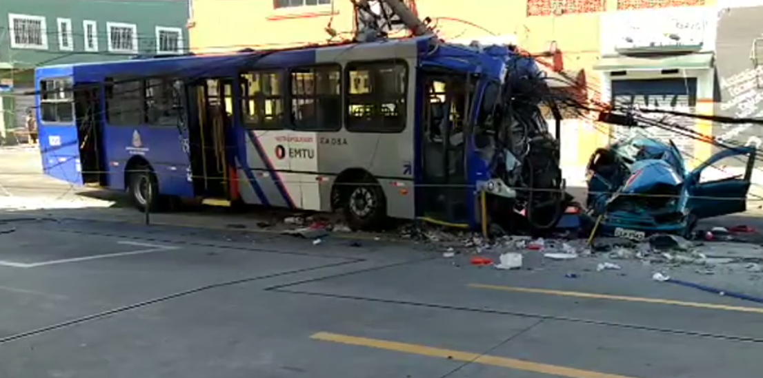 Uma das vítimas do acidente em Santo André é uma menor de 16 anos