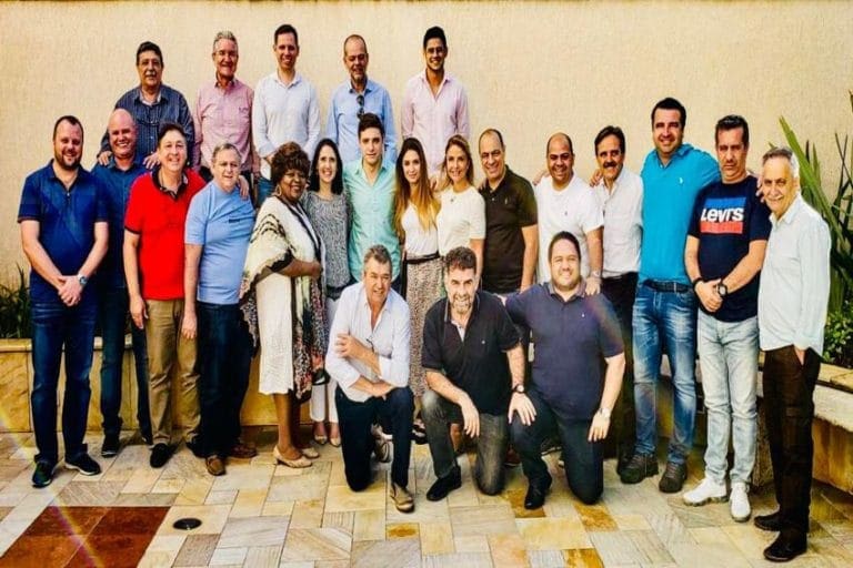 Prefeito de São Caetano recebe bancada de vereadores