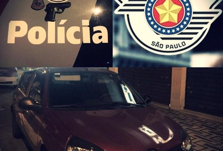 PM prende 4 e recupera em Sto.André carro e celular roubados