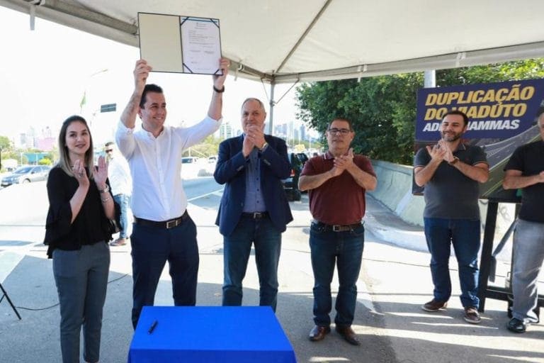 Santo André inicia obras de duplicação do viaduto Adib Chammas