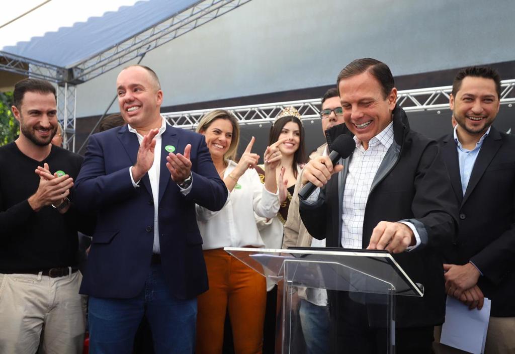 Doria inaugura revitalização de acesso a Ribeirão Pires e inicia recuperação da Índio Tibiriçá