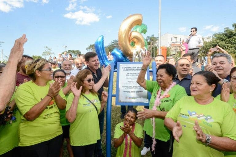 São Bernardo entrega nova Academia da Saúde no Jardim Nazareth