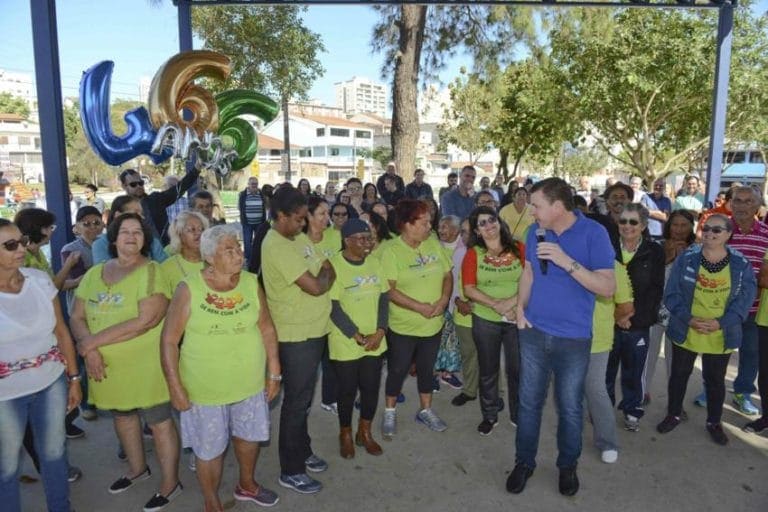 Prefeitura de São Bernardo entrega academia da saúde no Jardim Farina
