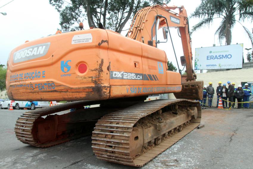 Sabesp inicia obra que vai ampliar o abastecimento em Santo André