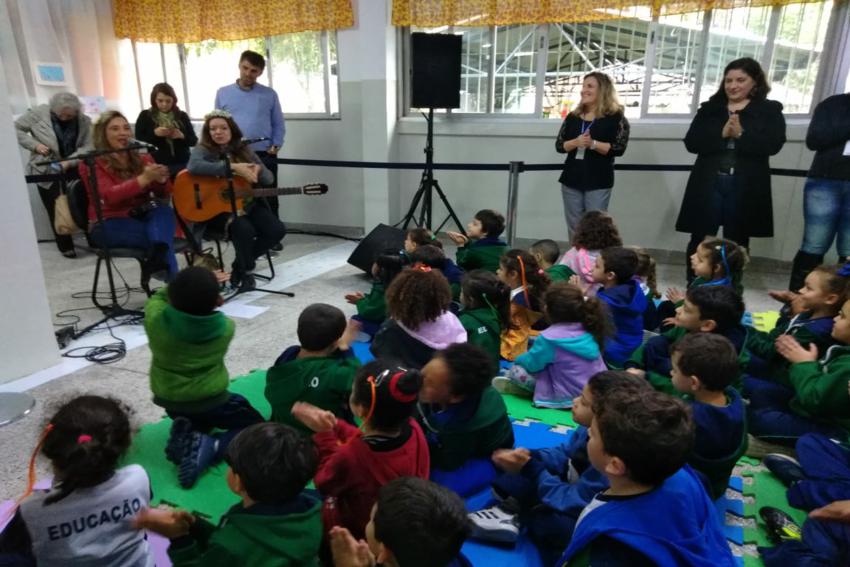 Escola atingida por enchentes em março é revitalizada em S.Caetano