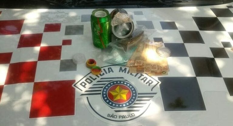 PM prende em S.Caetano motorista de aplicativo por tráfico de drogas 