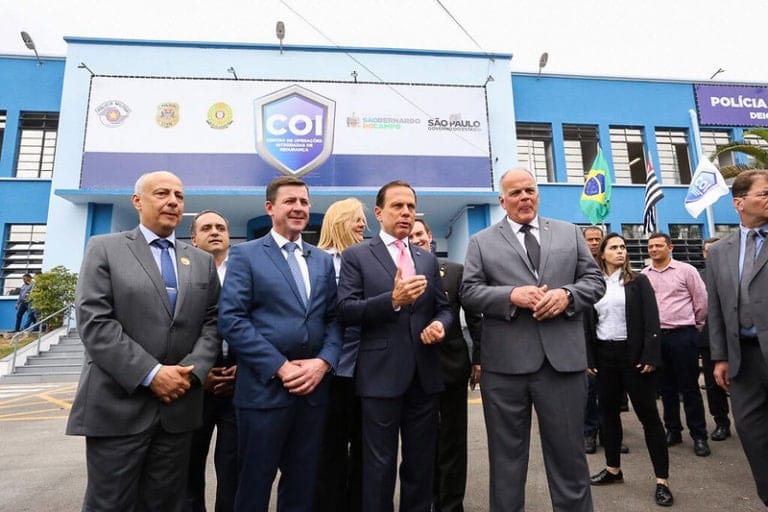 Centro de Operações Integradas de Segurança é inaugurado em S.Bernardo