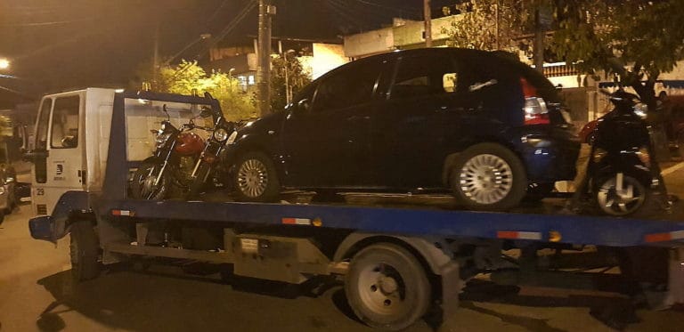 Após denúncias de 4 pancadões, GCM e PM apreendem 22  veículos
