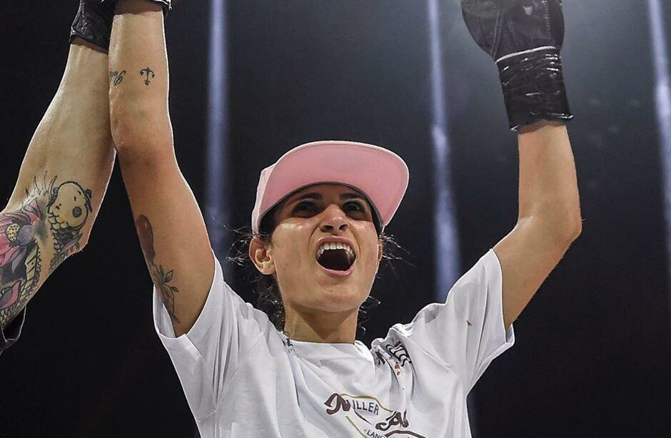 Atleta de São Bernardo, Aline Pereira vence americana no Glory 71