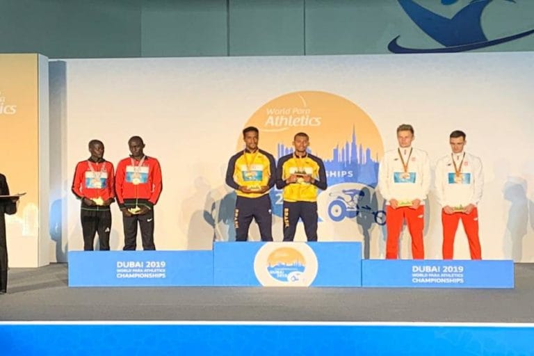 Atletas de S.Caetano ganham medalhas no Mundial de Atletismo em Dubai