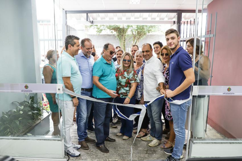 Auricchio reinaugura UBS do Bairro Santa Maria, que passa a atender aos sábados