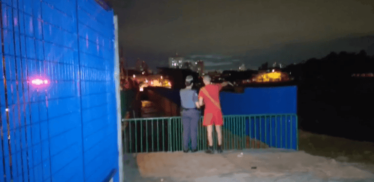 Em S.Bernardo, 4 pessoas caem em córrego; 3 são resgatadas e 1 está desaparecida