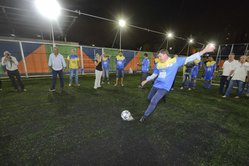 Prefeito Orlando Morando entrega 30ª Praça-Parque de São Bernardo