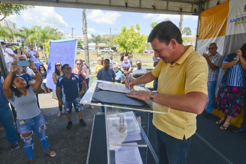 Prefeito Orlando Morando autoriza nova Praça-Parque no Jardim Calux