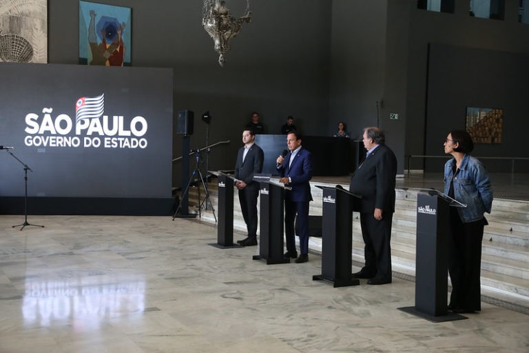Doria anuncia repasse de R$ 218 milhões a 80 cidades, sendo 5 do ABCD