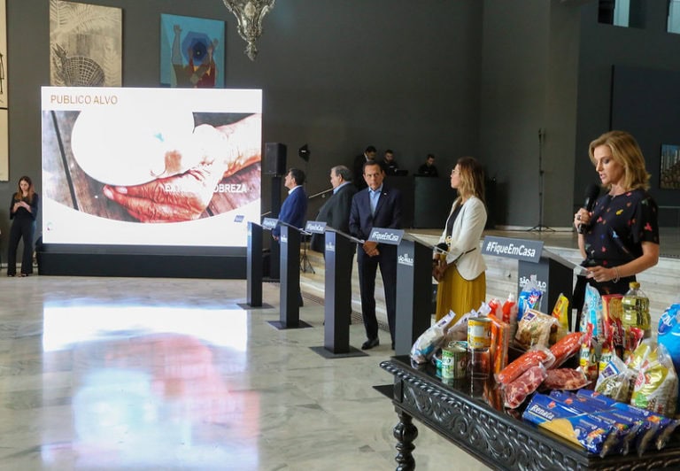Doria lança programa que distribuirá 1 milhão de cestas de alimentos à população pobre