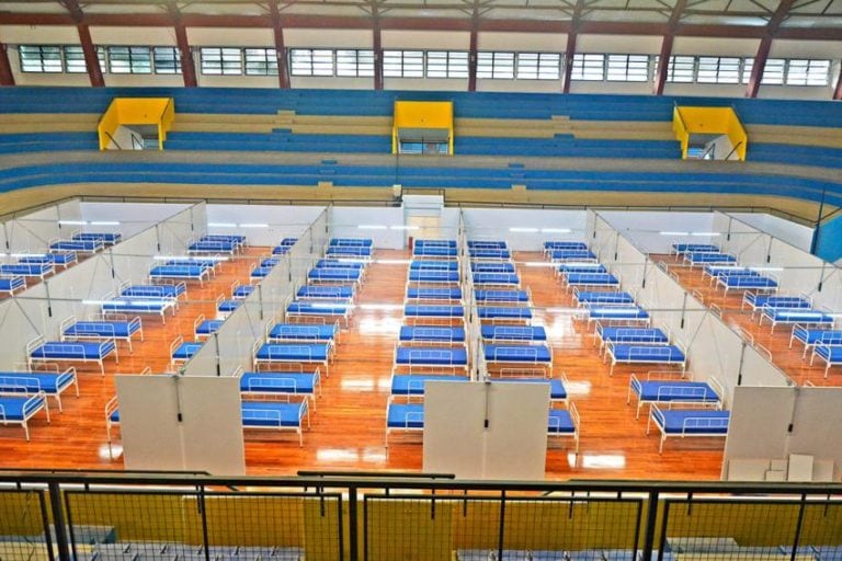 Obras dos hospitais de campanha de Santo André entram na reta final
