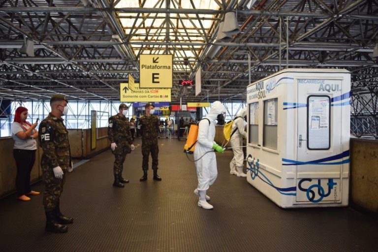 Em parceria com Diadema, Exército participa do combate à Covid-19