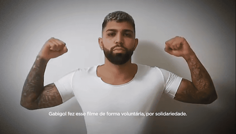 S.Bernardo ganha reforço do craque Gabigol na luta contra a Covid-19; Veja vídeo
