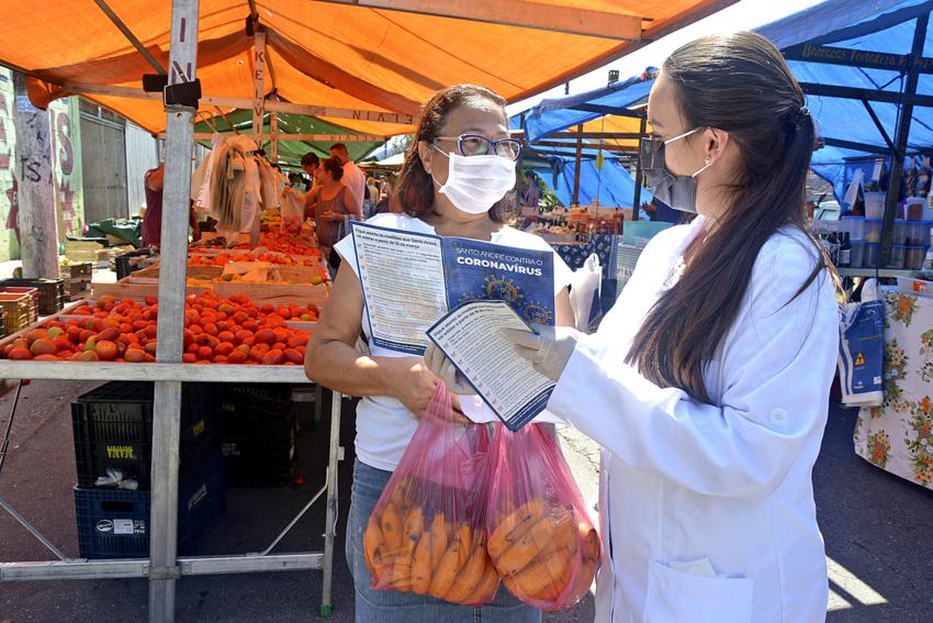 Santo André cria Pit Stop da Prevenção contra o novo coronavírus