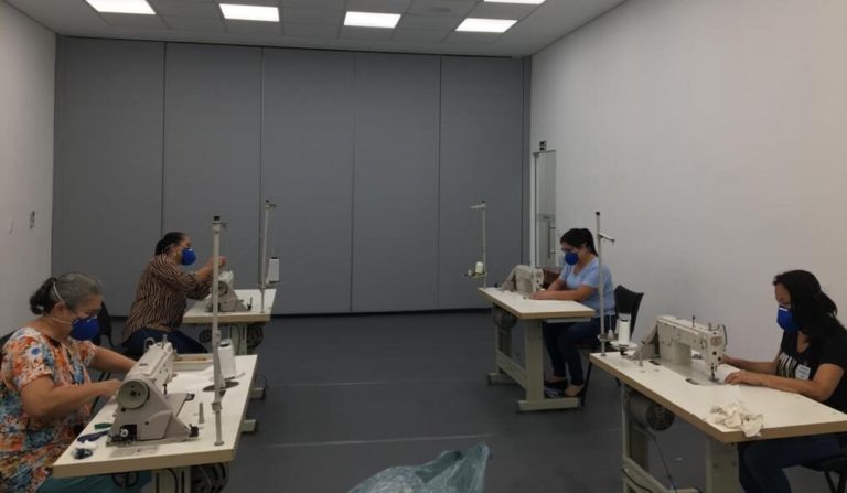 Prefeitura de Diadema arrecada tecidos para confecção de máscaras