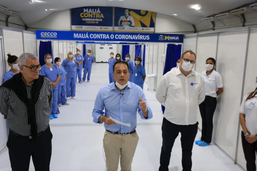 MP apura valor da construção do hospital de campanha de Mauá