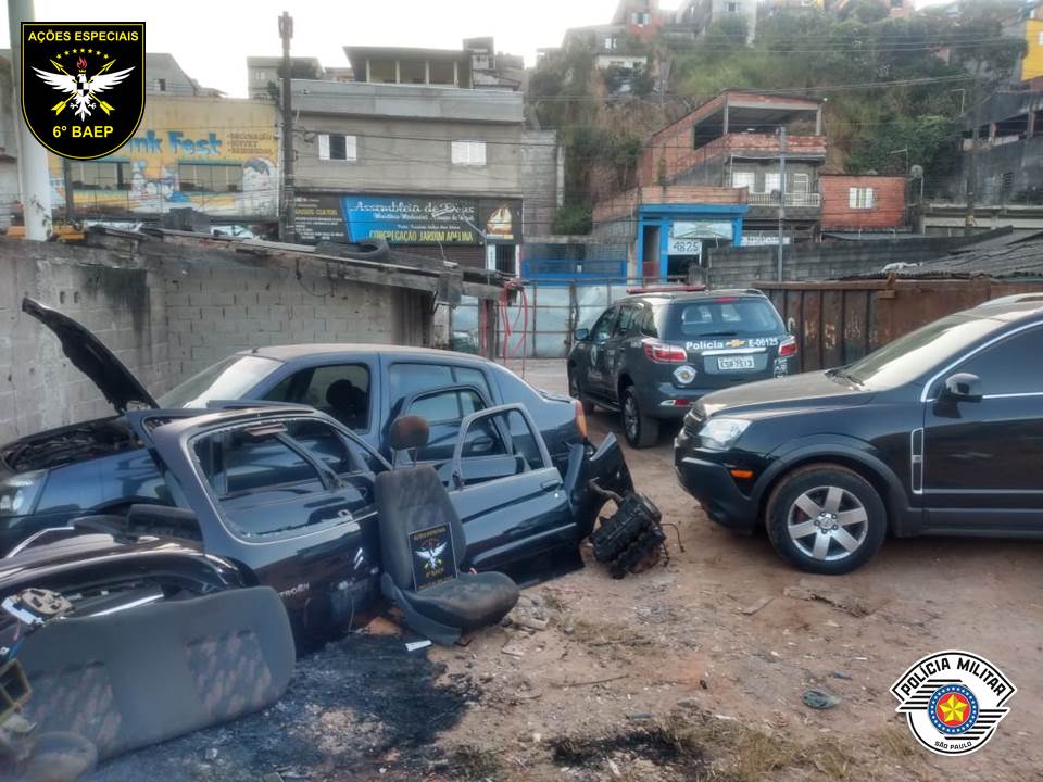 Baep prende homem por receptação em desmanche de carro de Mauá