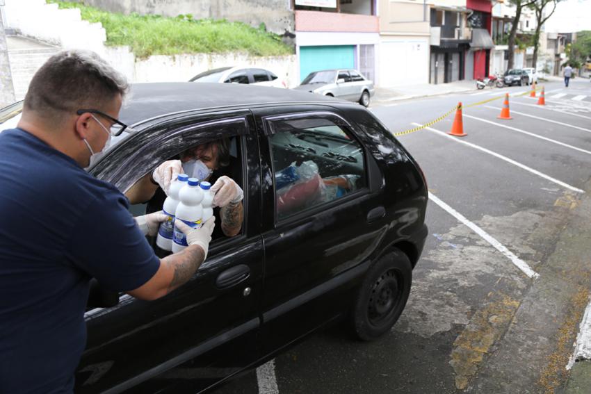 Diadema estimula Drive Thru Solidário