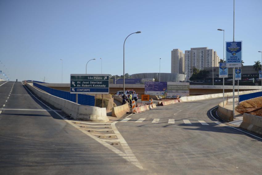 S.Bernardo entrega nova alça de acesso ao km 20 da Via Anchieta