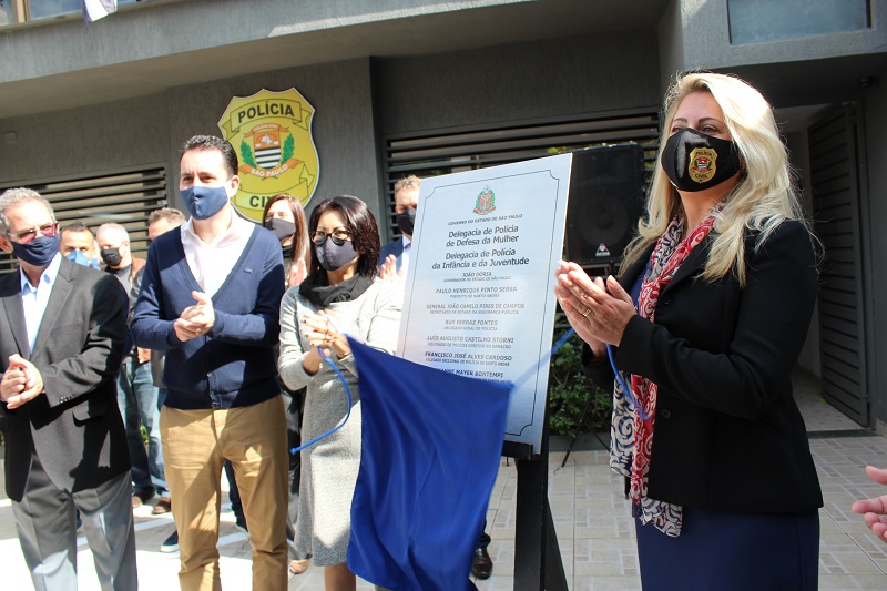 Polícia Civil e Prefeitura inauguram nova sede da DDM de Santo André