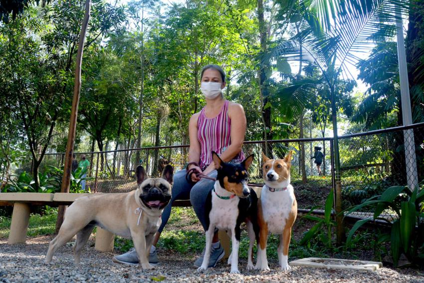 Em Sto.André, Parque Celso Daniel ganha espaço para atividades com animais