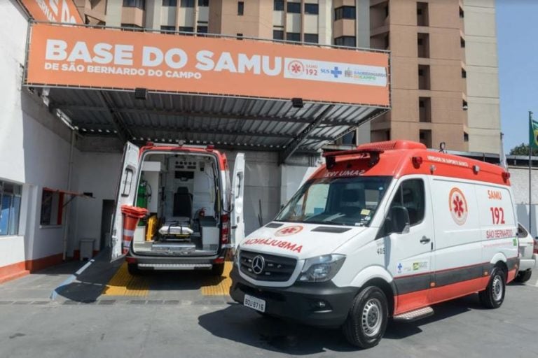 Criminoso ameaça com faca funcionárias do Samu de São Bernardo