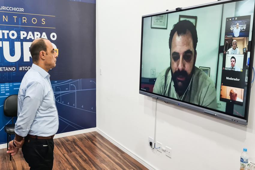 Auricchio apresenta Bassi e Alan Camargo como coordenadores de seu plano de governo