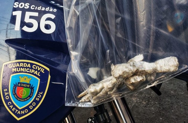 GCM de São Caetano detém homem em flagrante por tráfico de drogas