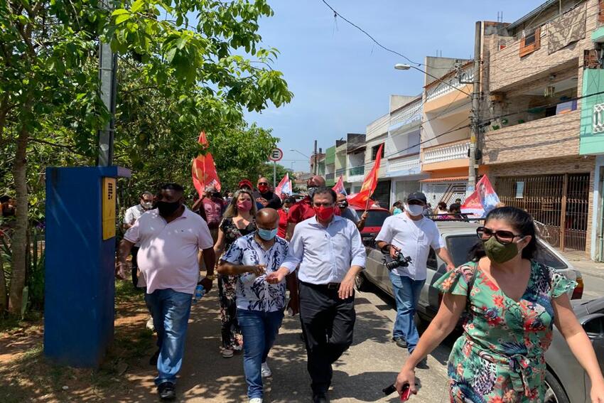 Em São Bernardo, Luiz Marinho defende participação popular