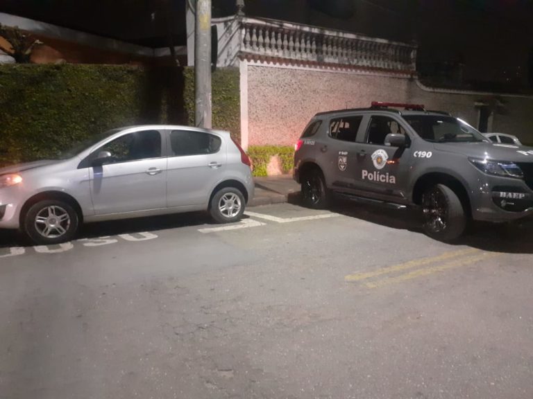 Em Santo André, 6º Baep prende jovem e recupera veículo furtado