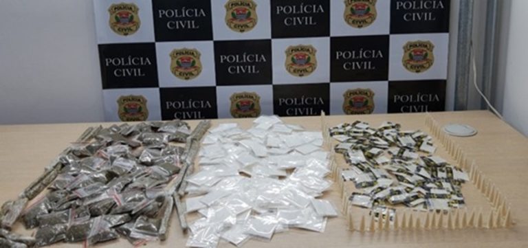 Polícia Civil detém homem por tráfico de drogas em Mauá